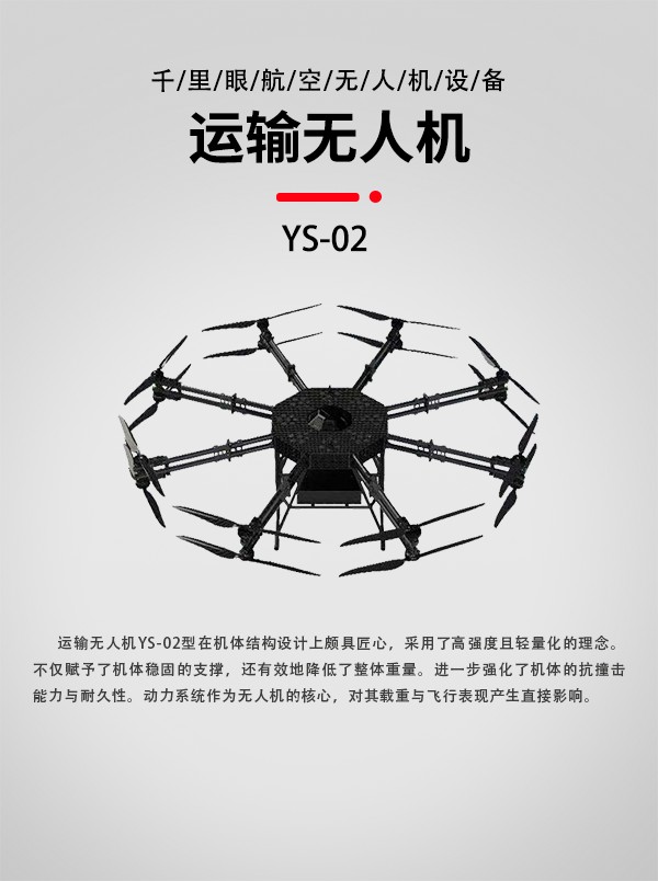 运输无人机YS-02型(图1)