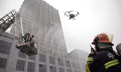 消防无人机灭火原理 无人机如何灭火?(图1) 消防无人机